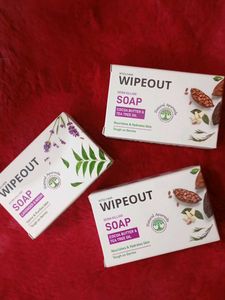 Wipeout Germ Killing Soaps pack of three