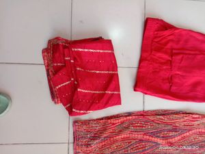 Plazo Suit With Dupatta