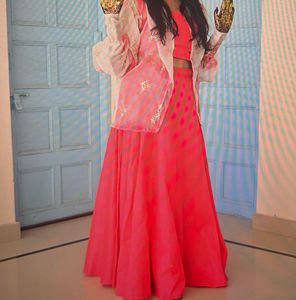 Lehenga Blouse With Jacket