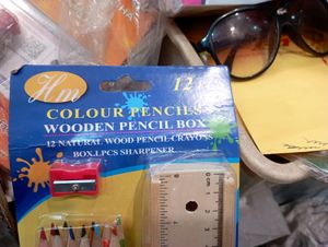[Combo Of 4] Color Pencils With 4 More Things