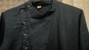 Men&#39;s Black Kurta