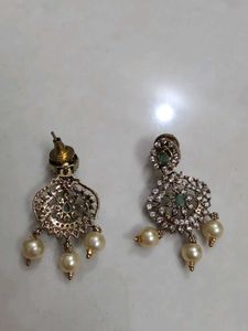 Elegant Pearl Drop Earrings