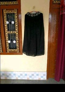 Black Embellished Kurta Set