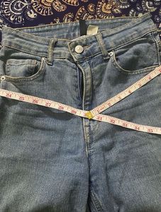 Wide Leg Denim Jeans