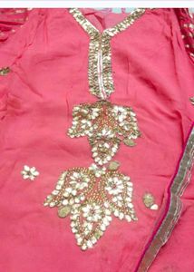 gota Patti Work Suit