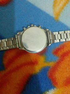 Stylish Silver Eagle Time Watch