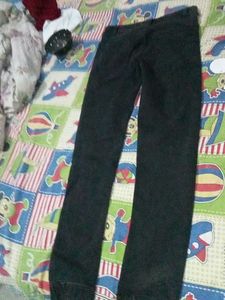 Dark Gray Straight Leg Pants