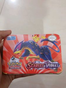 Scarlet & Violet Pokemon Tin