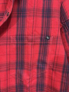 Red Plaid Casual Shirt