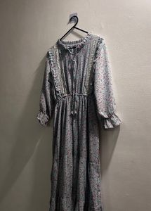 Floral Print Midi Dress