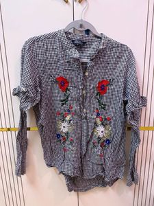 Cute Checks Tunic Floral