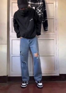 Ripped Denim Jeans