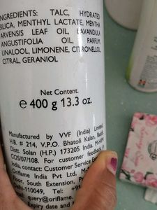 Oriflame Cooling Talc