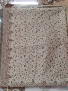 Elegant Floral Print Saree