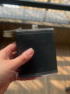 Perfect Condition Leather Hip Flask