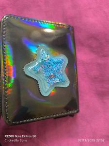 Grab Sale% Star Shimmer Wallet for Kids(1 pc multi
