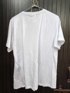 Floral Embroidered T-Shirt With Sequence Work