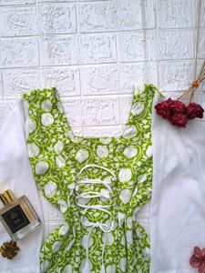 Corset Back Pinteresty Kurti 💚🫶🏻