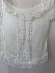 Lace Trim Tank Top