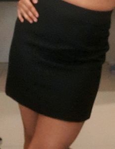 Black Pencil Bodycon Party Wear Mini Skirt