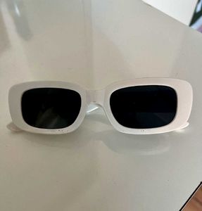 White UV Protected Sunglasses