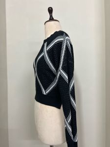 Patterned Knit Sweater
