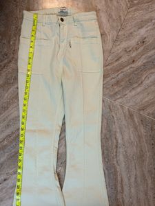 Freakins Bootcut Light Green Pants