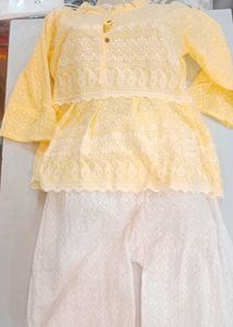 Lucknowi Embroidered Kurta