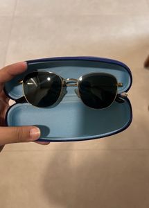 Retro Gold Frame Sunglasses