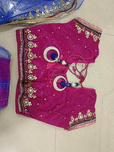 Ready To Wear Saree With Designer Blouse