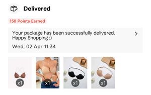Nude Adhesive Bra