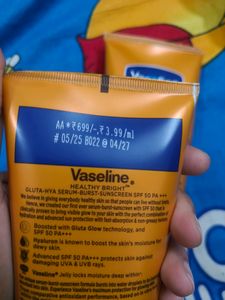 Vaseline Gluta Hya Sunscreen