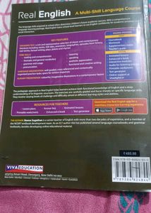 Real English Class 8 Englis Book