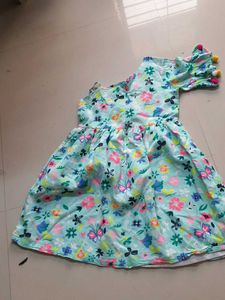 Floral One-Shoulder Dress