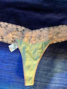 Cute Lacy Branded Thong