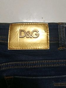 Dark Blue Denim Jeans