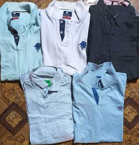 Combo Of T-shirts And Shirt