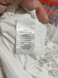 White Top For Healthy Girl Or Woman 46 Bust