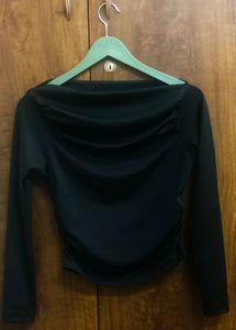 Little Box Ruched Long Sleeved Bodycon Top!