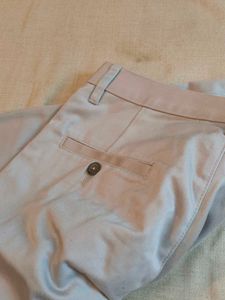 Beige Casual Pants