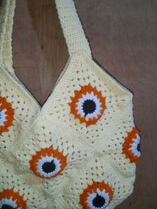 Sunburst Crochet Bag💖