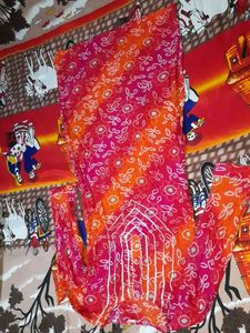 kurti set(Bandhani )