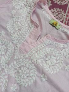 Hand Embroidered Chikankari Kurti