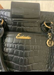 LUXURY BRAND TEXTURED HANDBAG