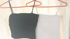 Cute Black &amp; White Cami Set