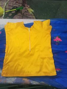 Midi Gold And Blue Colour 36&#34;Size