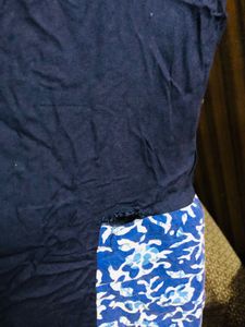 Navy Blue Kurti Used