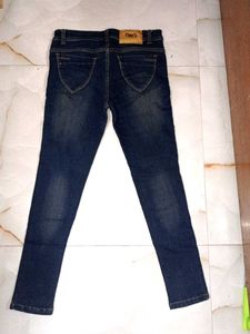 Dark Blue Denim Jeans