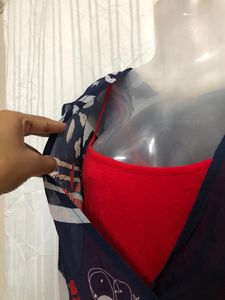 Desigual Blue Short Sleeve Top