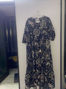 Boho Print Midi Dress